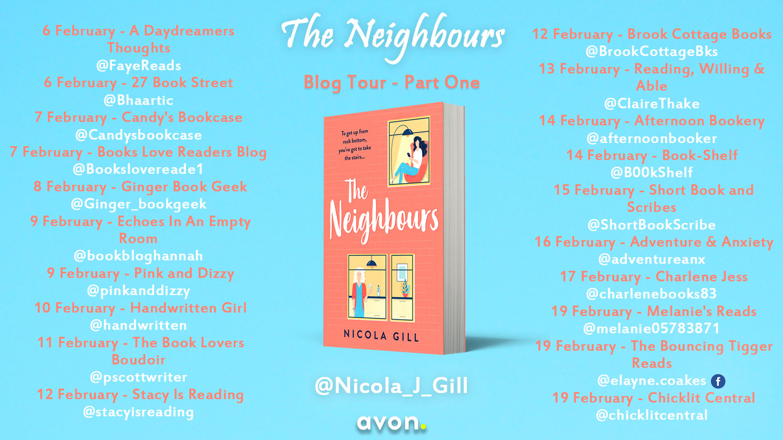 The Neighbours blog tour banner   Part 1