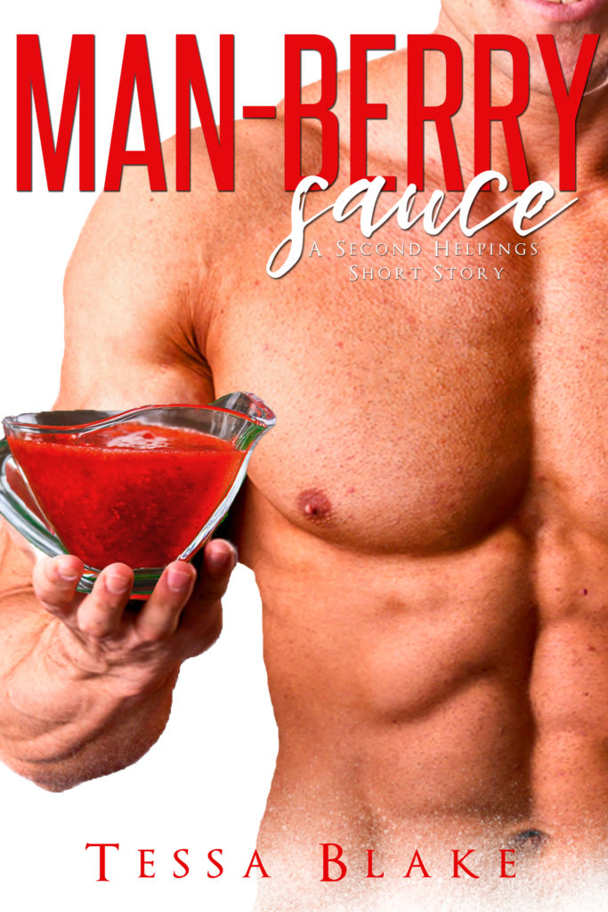 Man berry sauce
