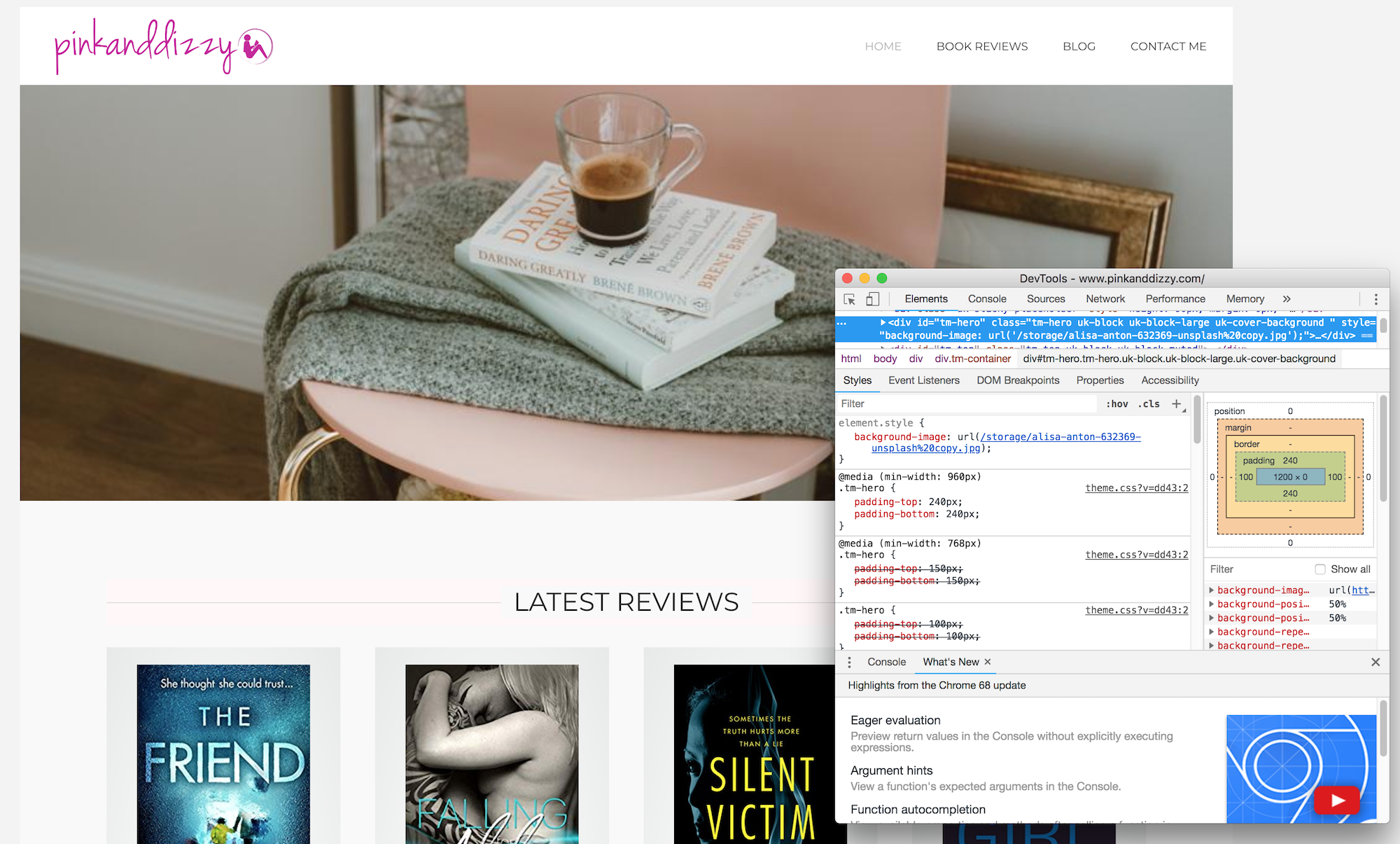 New site blog